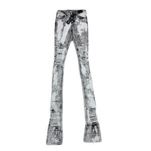 Si Tu Veux Warren Jean Gray Wash Size 40 New